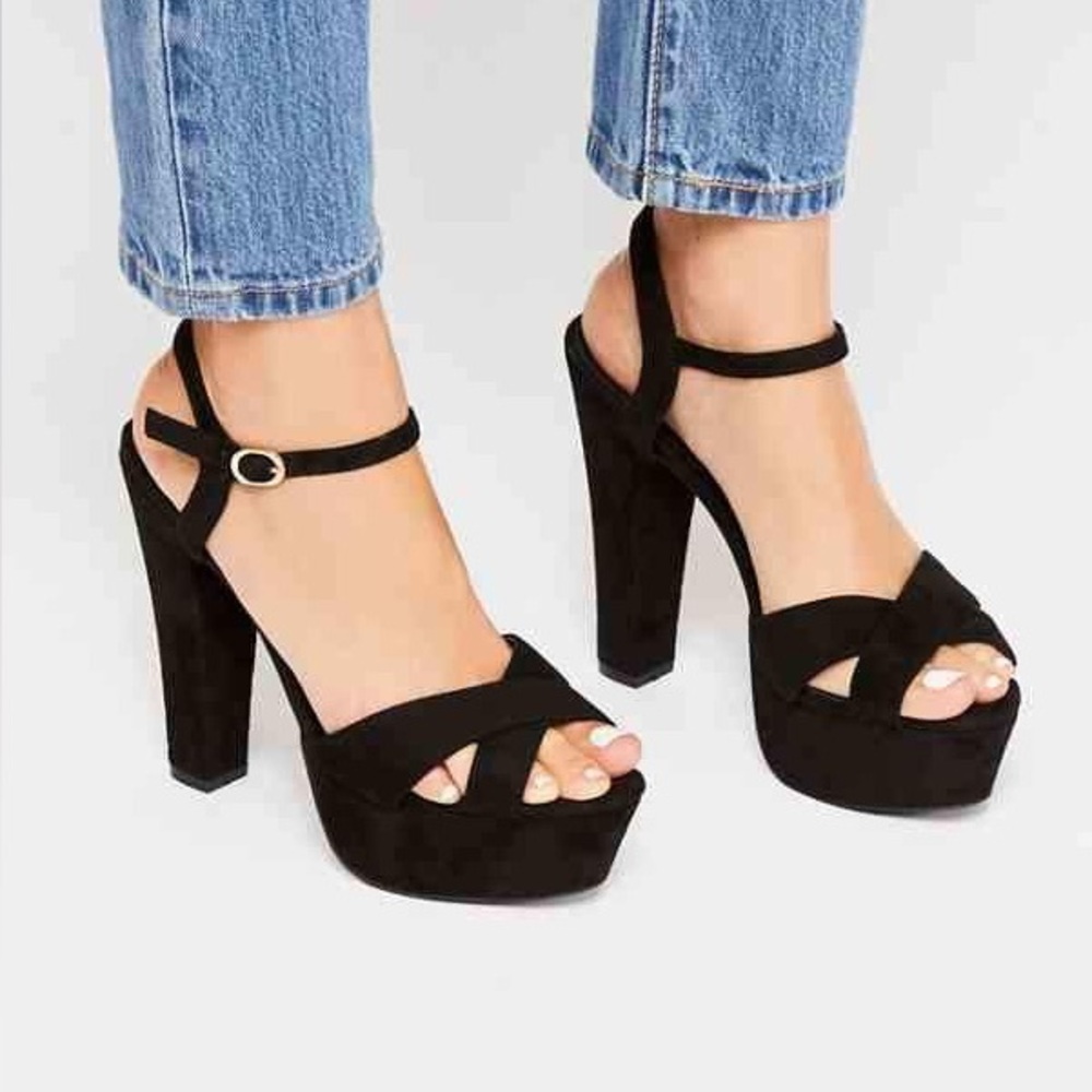 Susi Studio Vegan Veronica Heels in Black